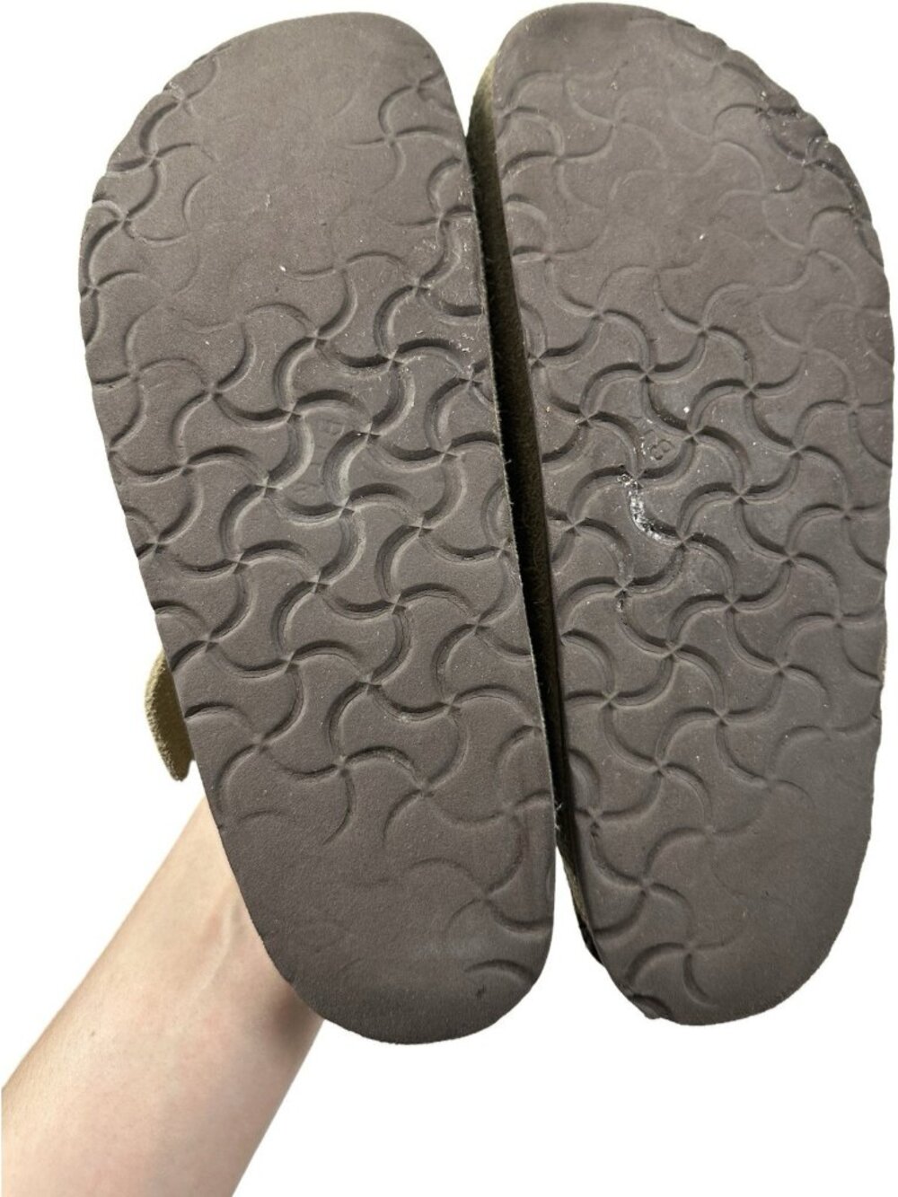 Birkenstock Women's Boston Soft Footbed Taupe Clogs Taupe EU 40 US 9 - Picture 2 of 9